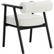 Sova Black / Copenhagen White Dining Armchair